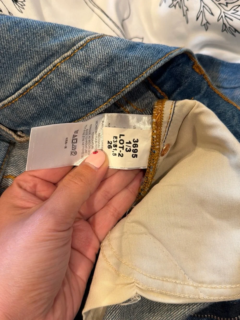 NWOT Free People Women's Skinny Jeans SAMPLE in Medium Blue Denim